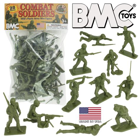 Contact information for llibreriadavinci.eu - BMC Toys was founded by Bill McMaster in 1991 and specializes in producing historically accurate plastic army men figures and playsets in the classic style of the 1950s and 1960s. Packaged in polybag with header card and recommended for ages 5 and up. Quantity: 30 Figures, 2 Machine Guns Colors: Tan and Blue Rough Riders and Light Gray Spanish …